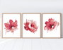 Wallity Huhu216 Cuadro Decorativo Enmarcado en MDF (3 Piezas) 50 x 70 cm